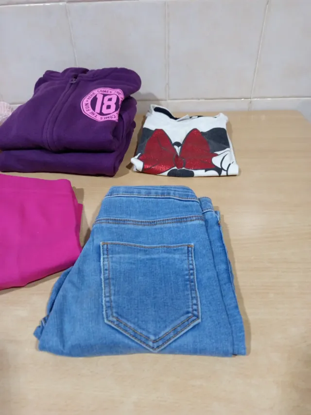 Lote Ropa Niña Talla 8