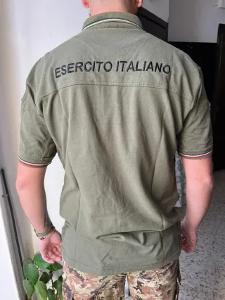 Polo Esercito Italiano Verde militare Defcon 5