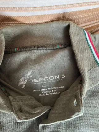 Polo Esercito Italiano Verde militare Defcon 5