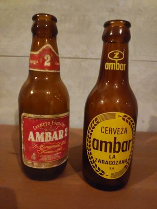 Lotto 2 bottiglie Ambar La Zaragozana