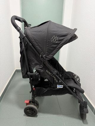 Silla de paseo Maclaren negra