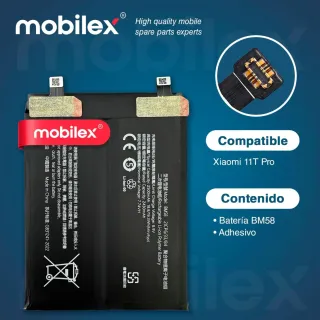 Batteria Xiaomi 11T Pro Mobilex BM58
