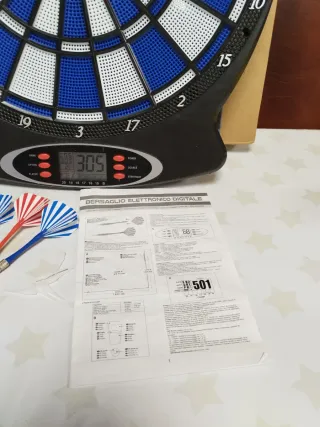 Diana Electrónica Digital para Dardos