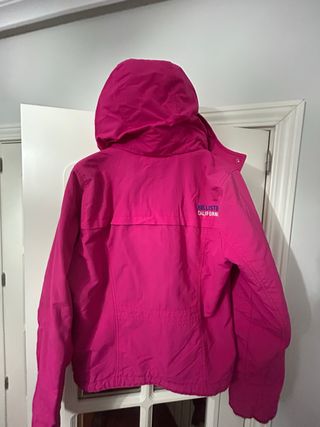 Chaqueta Hollister Rosa Talla M