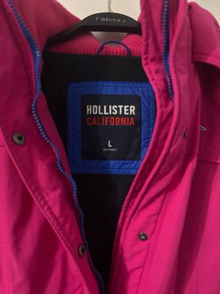 Chaqueta Hollister Rosa Talla M