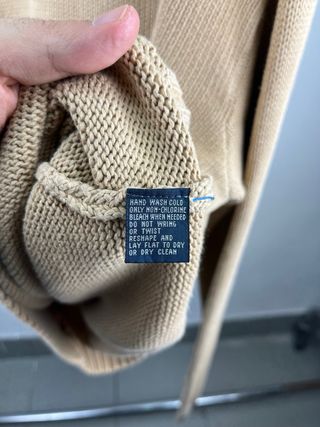 Maglione Ralph Lauren Uomo L Beige Cotone