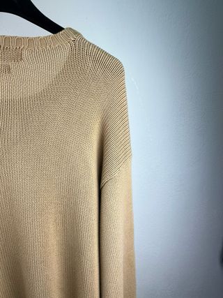 Maglione Ralph Lauren Uomo L Beige Cotone
