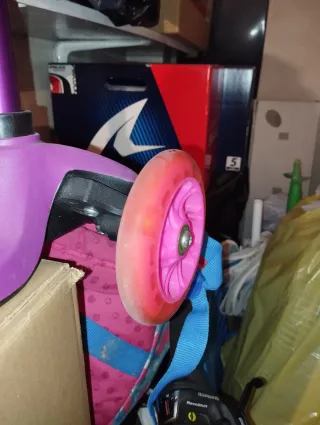 Patinete infantil 3 ruedas rosa