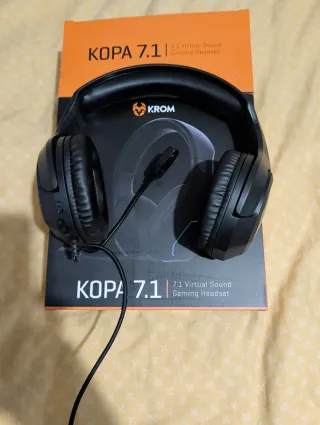 Auriculares Krom Kopa 7.1 Gaming RGB