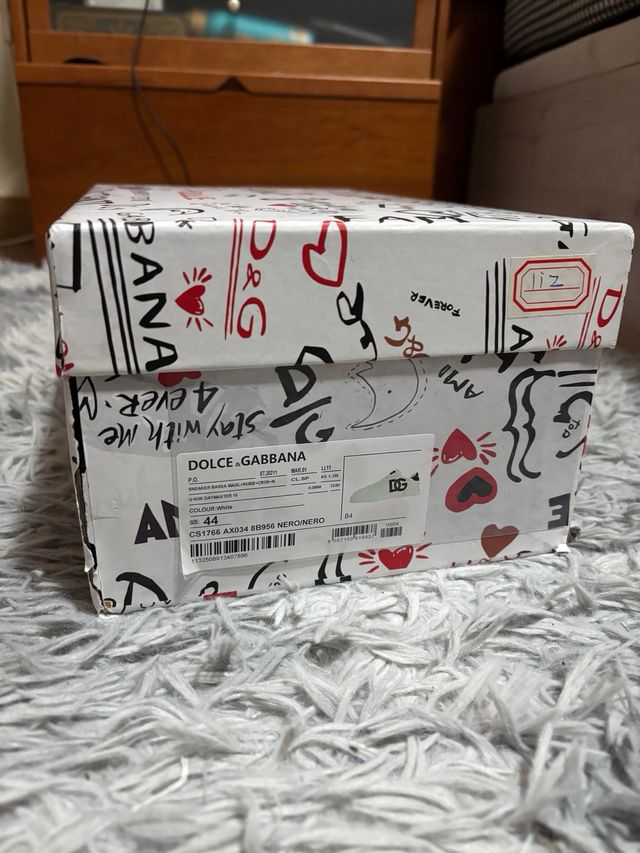 Zapatillas Dolce & Gabbana DG Blancas y Negras