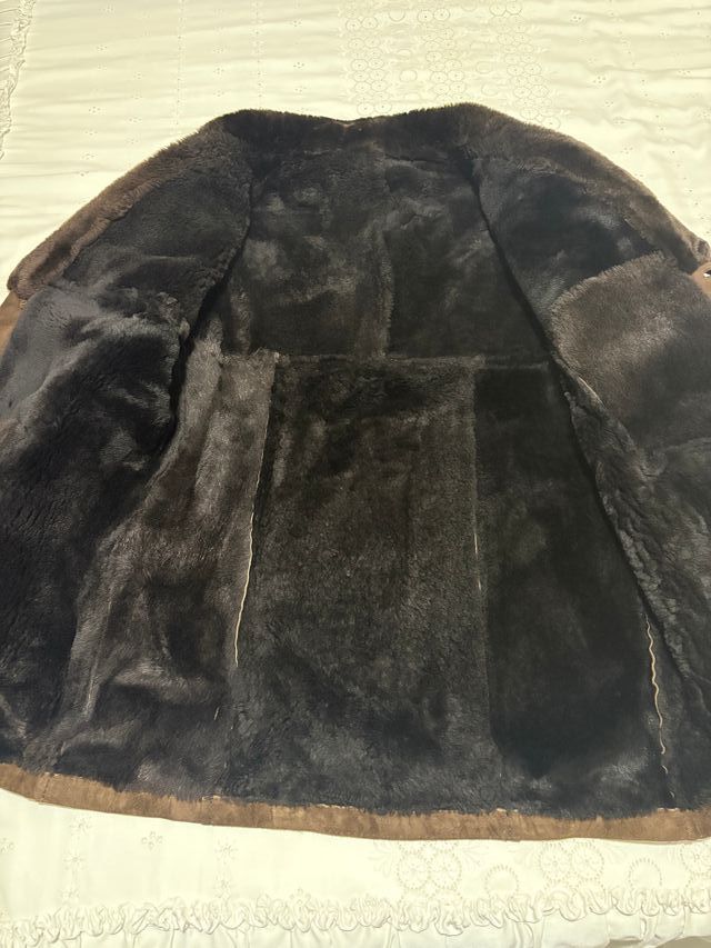 Abrigo Piel Vintage Años 70-80