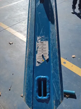 Patinete scooter azul