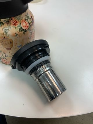 Tetera floral con infusor