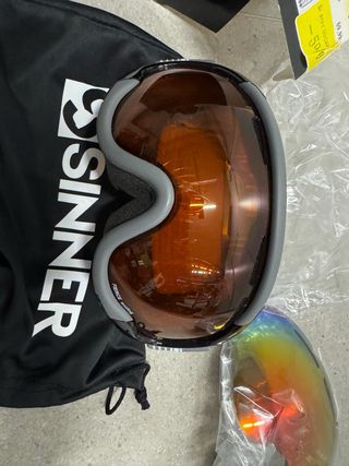 Gafas de esquí SINNER con lente naranja