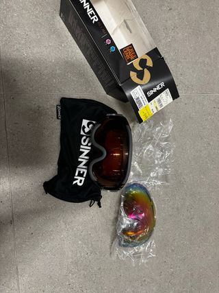 Gafas de esquí SINNER con lente naranja