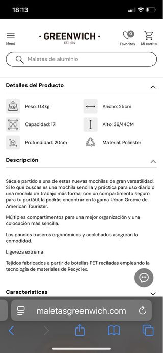 2 Mochilas American Tourister