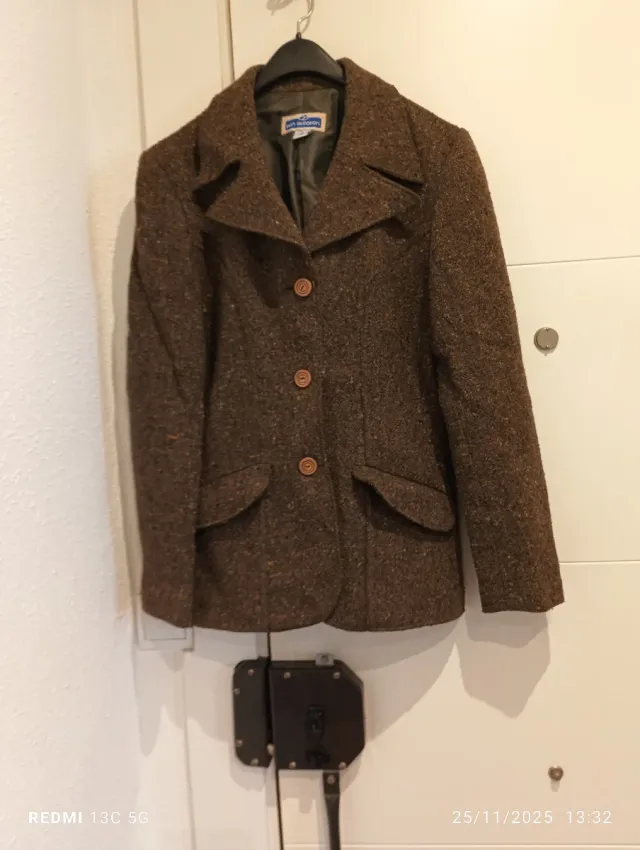 Chaqueta vintage marrón