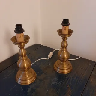 Candelieri in acciaio vintage anni '50