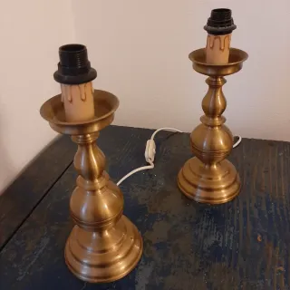 Candelieri in acciaio vintage anni '50