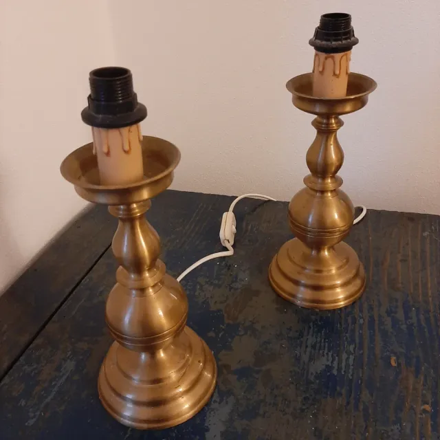 Candelieri in acciaio vintage anni '50