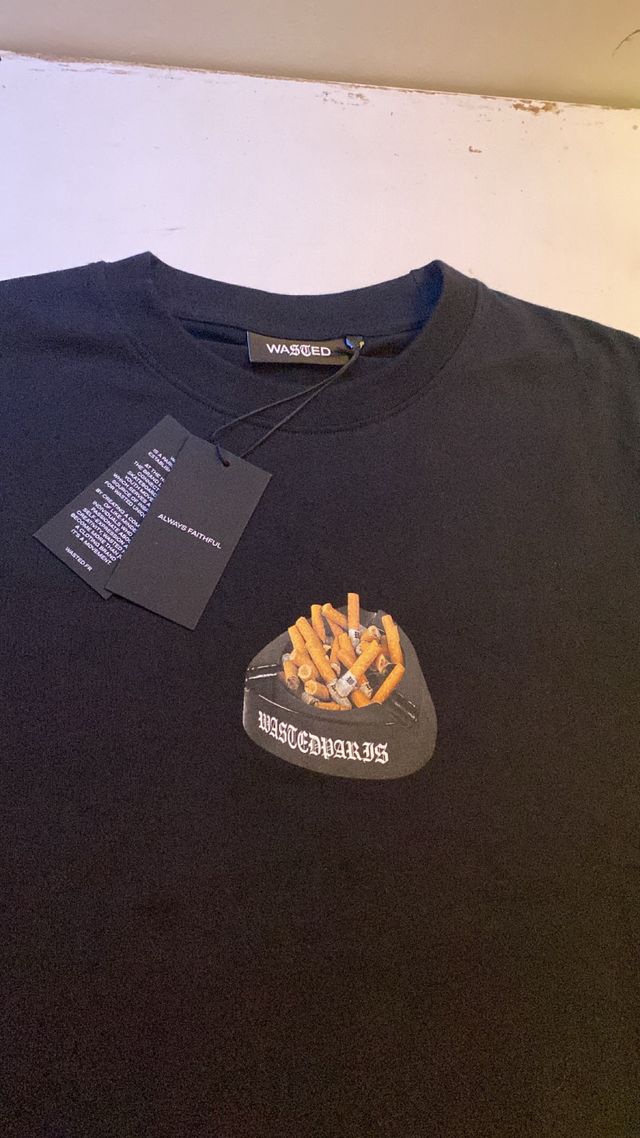 Camiseta Wasted Paris Negra