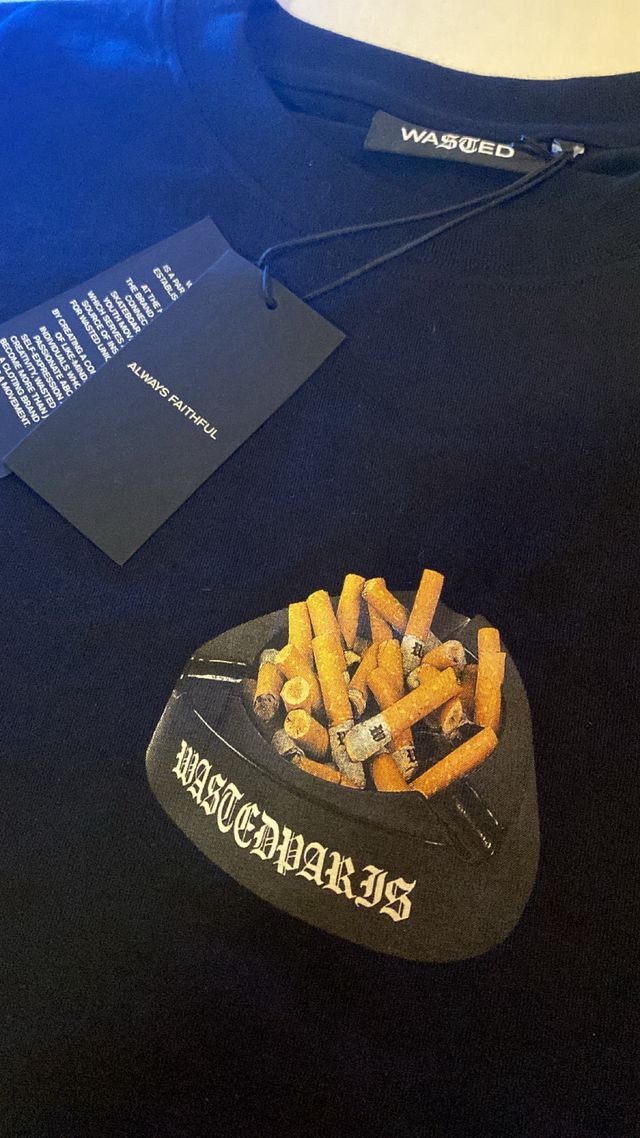 Camiseta Wasted Paris Negra