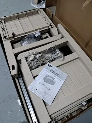 Keter Eden - Banco arcón Exterior, Baúl almacenaje