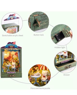 Rolife Caja Miniatura DIY Bear's Sweetie