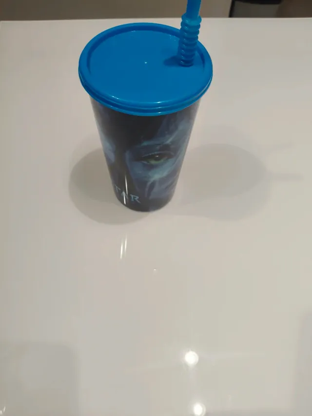 Vaso Avatar Plástico Azul y Verde