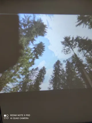 Proyector LED Smart TV Blanco