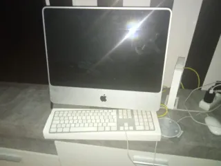 Apple iMac Plata y Blanco