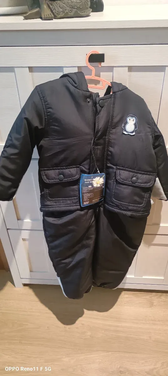 Roupa de mergulho infantil pinguim novo