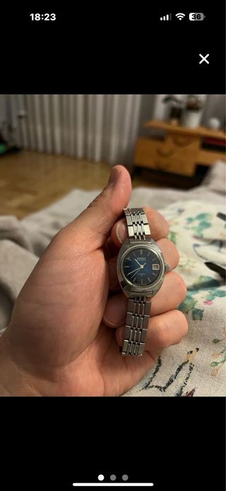 Reloj Seiko Automático Azul