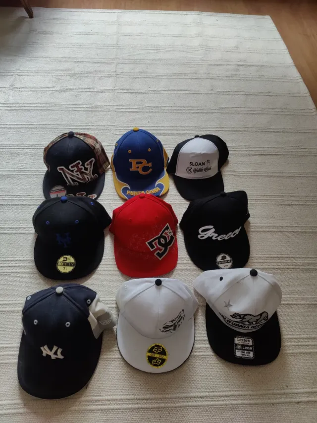 Pack 9 Gorras Variadas