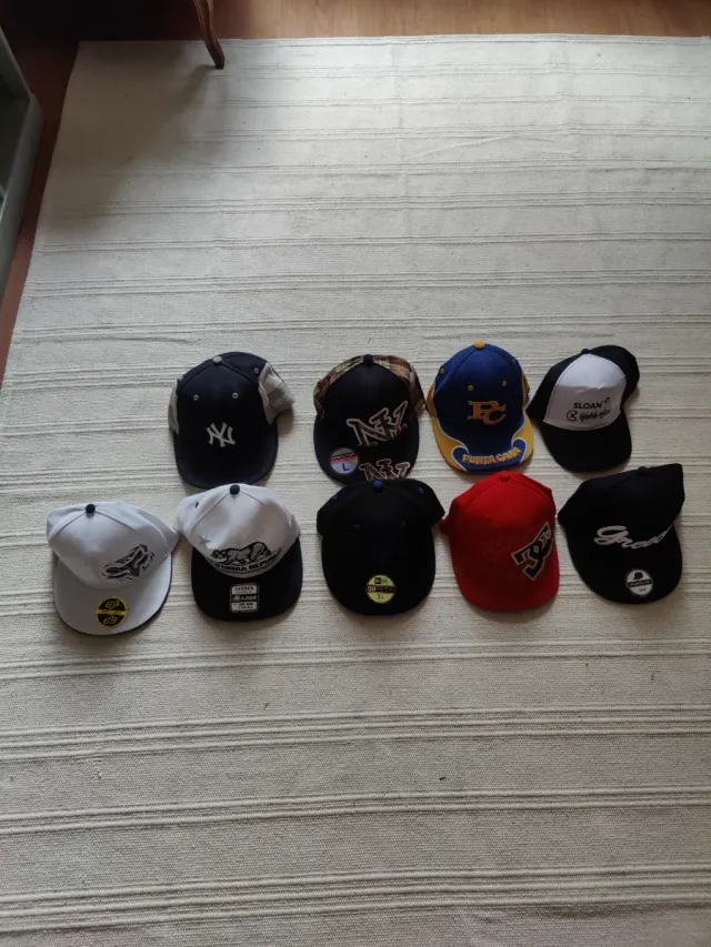 Pack 9 Gorras Variadas