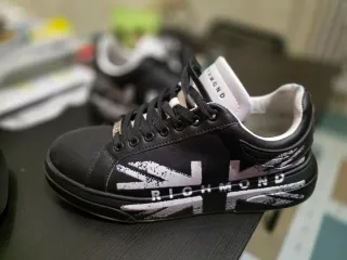 Scarpe Richmond nere uomo