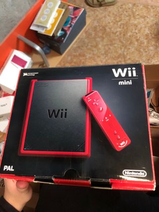 Nintendo Wii Mini Roja PAL