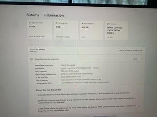 PC Ordenador i7 Gaming RGB