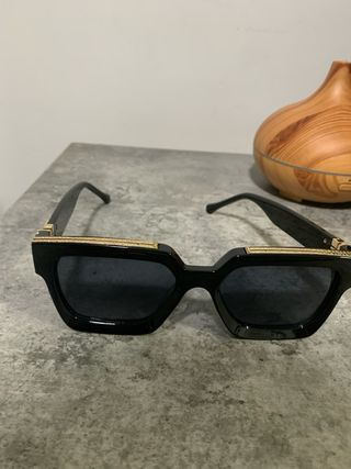 Gafas Louis Vuitton Millionaire Negras Doradas