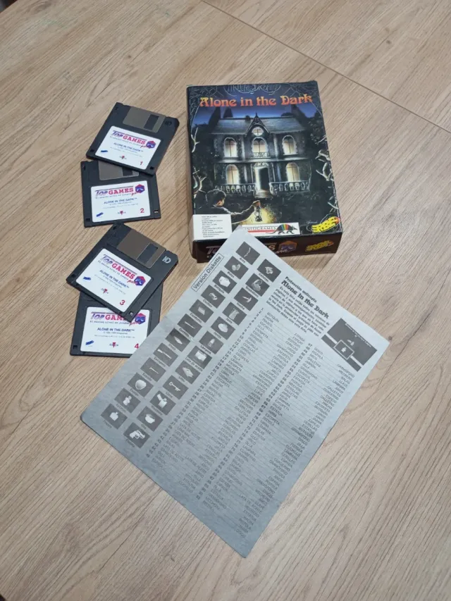 LAONE IN THE DARK 1992 DISQUETES PACK COMPLETO