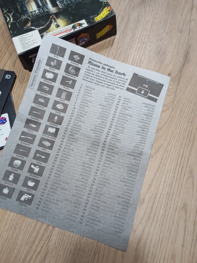 LAONE IN THE DARK 1992 DISQUETES PACK COMPLETO