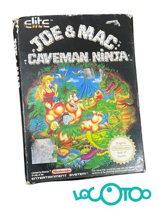 JUEGO NINTENDO NES JOE AND MAC