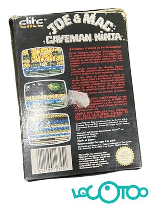 JUEGO NINTENDO NES JOE AND MAC