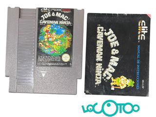 JUEGO NINTENDO NES JOE AND MAC