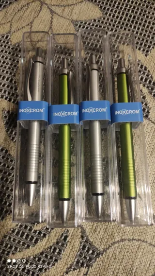 Set de 4 Bolígrafos INOXCRON