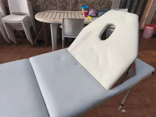 Camilla de masaje articulada