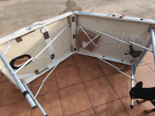 Camilla de masaje articulada
