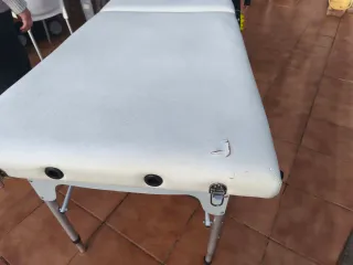 Camilla de masaje articulada