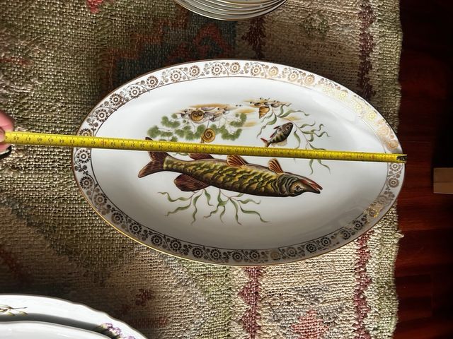 Vajilla Limoges para pescado