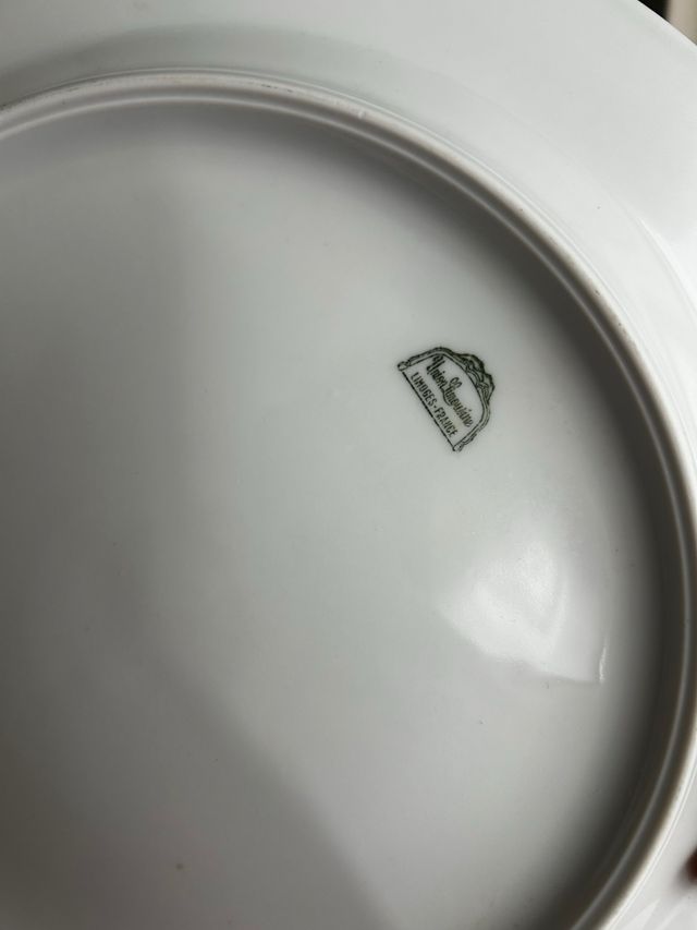 Vajilla Limoges para pescado